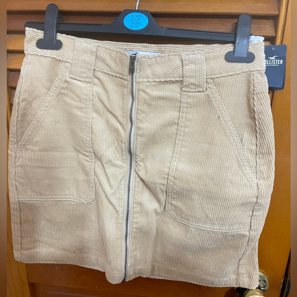 Velvet creamy Hollister skirt